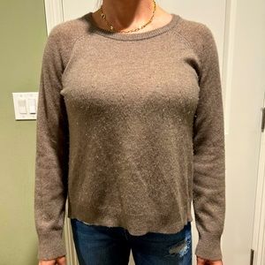 360 brand brown cashmere sweater